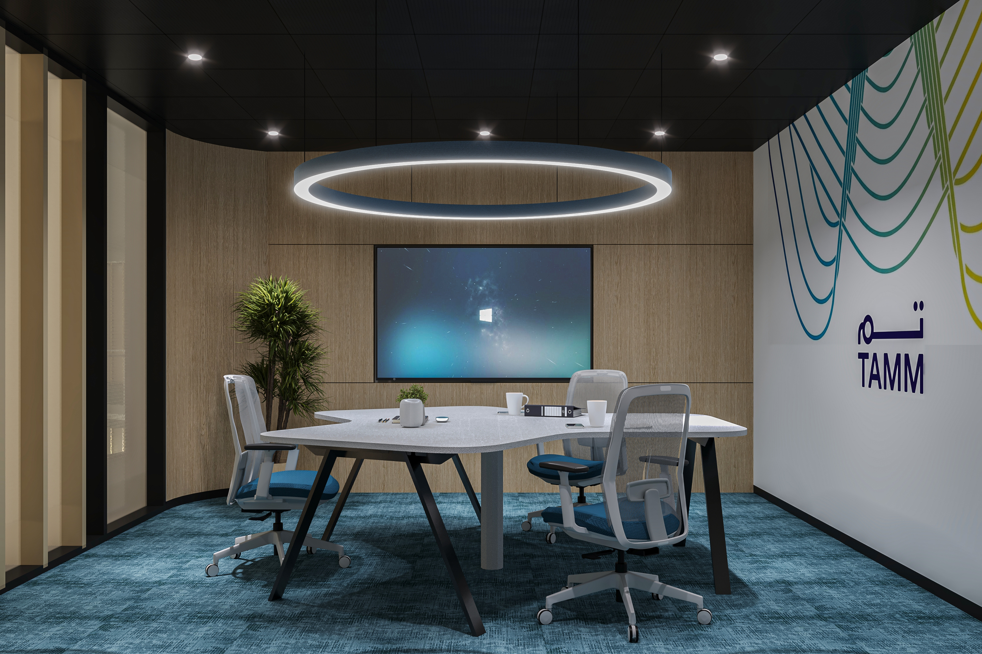 Interior ambient lighting